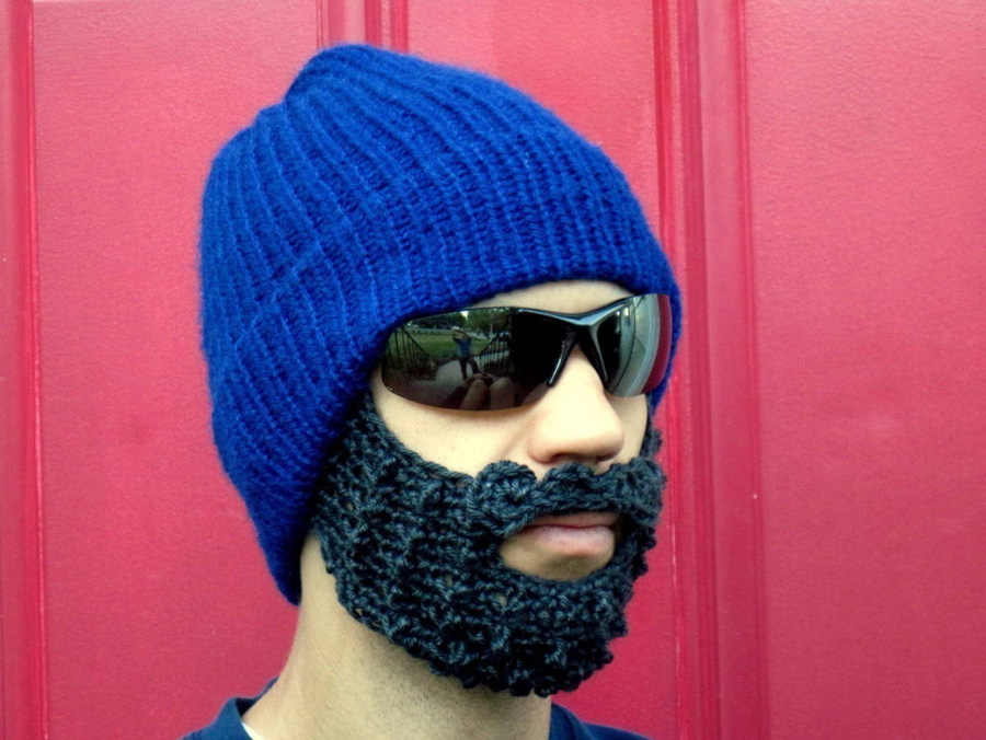 Beard Beanies: шапки с бородой.