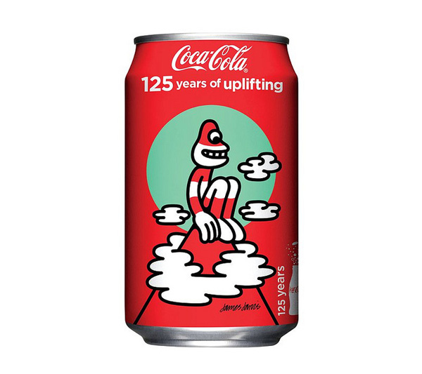 Дизайн юбилейных банок Coca Cola.