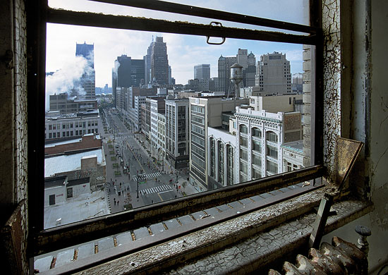 Yves Marchad и Romain Meffre: руины Детройта.