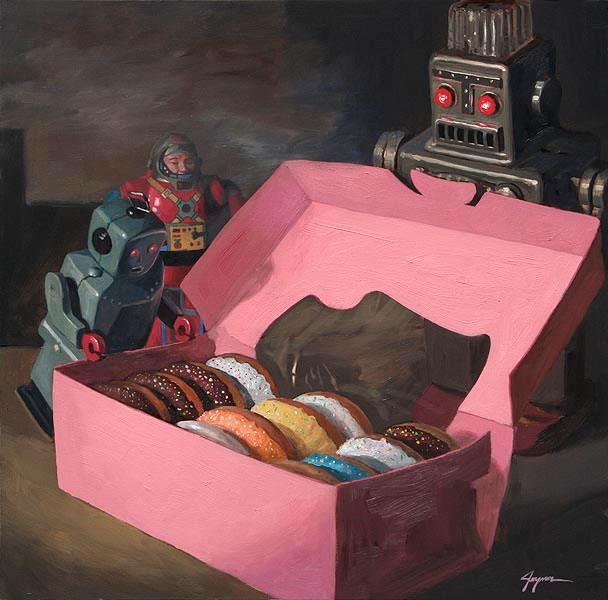 Eric Joyner: роботы и пончики.