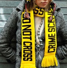 Crime Scene Scarf