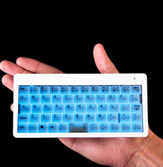 Wireless Illuminated Super Tiny Keyboard