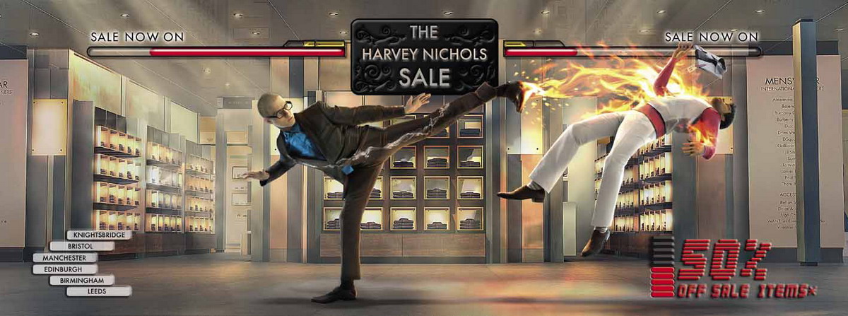 Harvey Nichols Summer Sale: битва на распродаже.