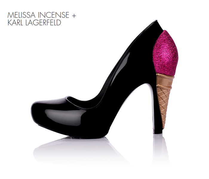 Karl Lagerfeld и туфли-мороженое для Melissa.