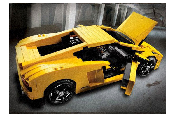 LEGO Lamborghini Gallardo.