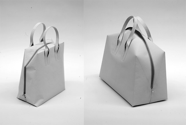 Бумажные сумки Papier Bags от Stefan Diez.