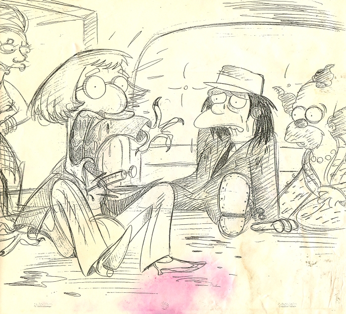 Pulp Fiction от аниматоров the Simpsons.