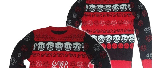 Рождественские свитера Slayer. Рождественские свитера Slayer.